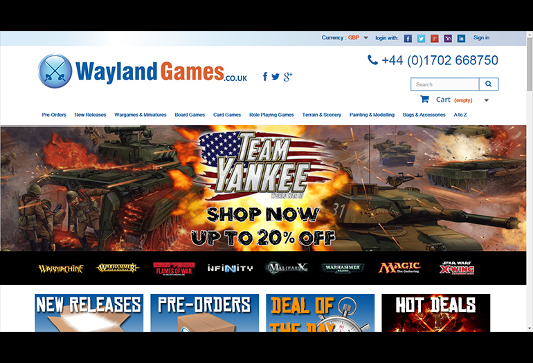 Wayland Games Online